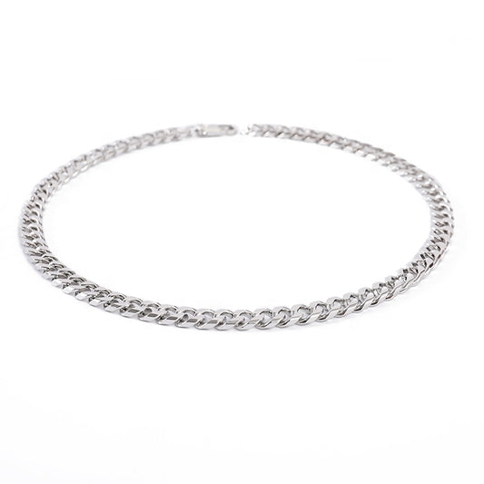 Gold-Plated Link Chain Necklace