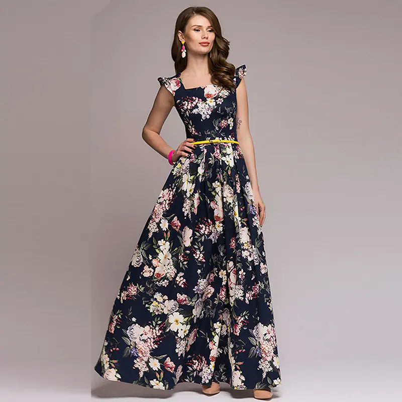 Classic Floral Dress