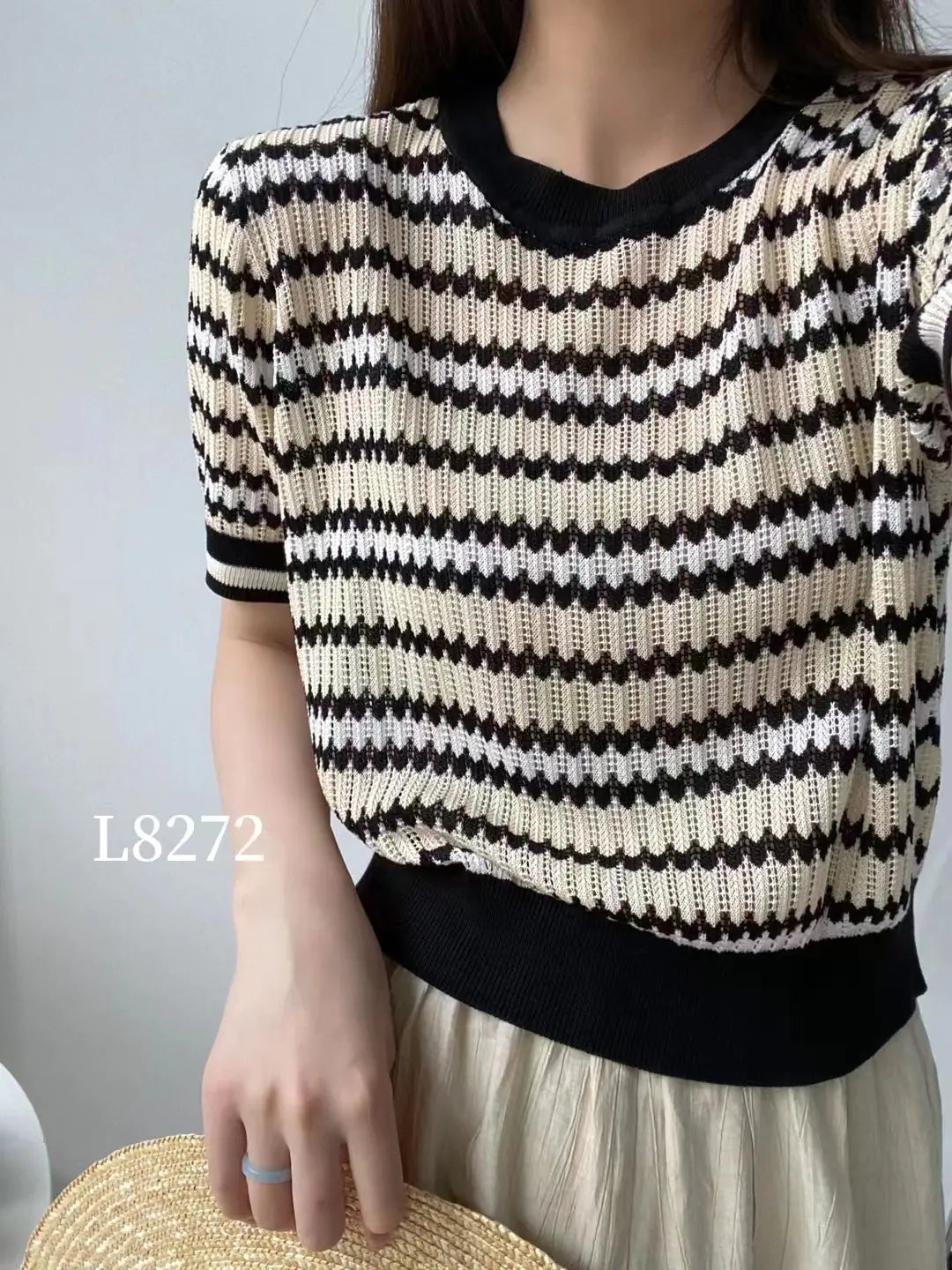 Proper Knit Short Sleeve Top