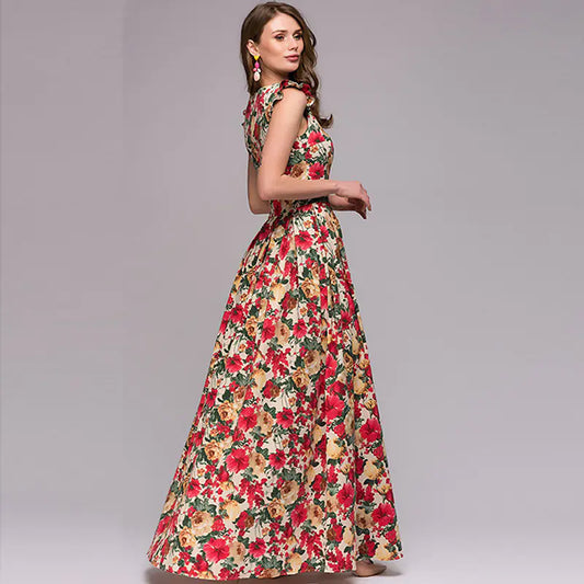 Classic Floral Dress