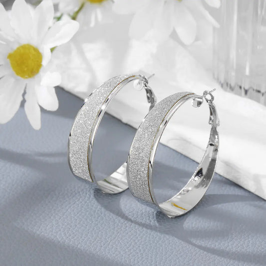 Round Statement Earrings