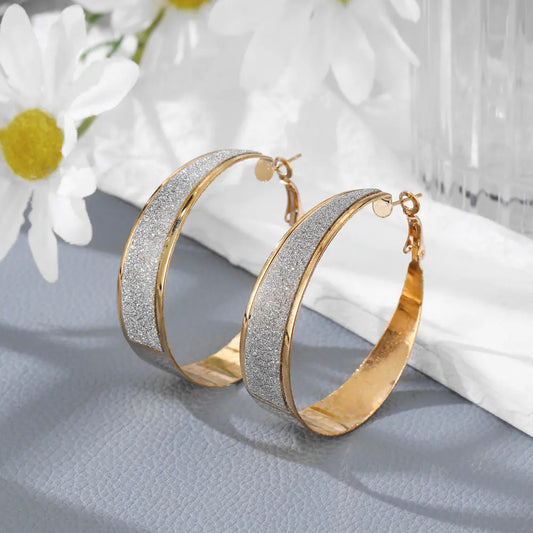 Round Statement Earrings