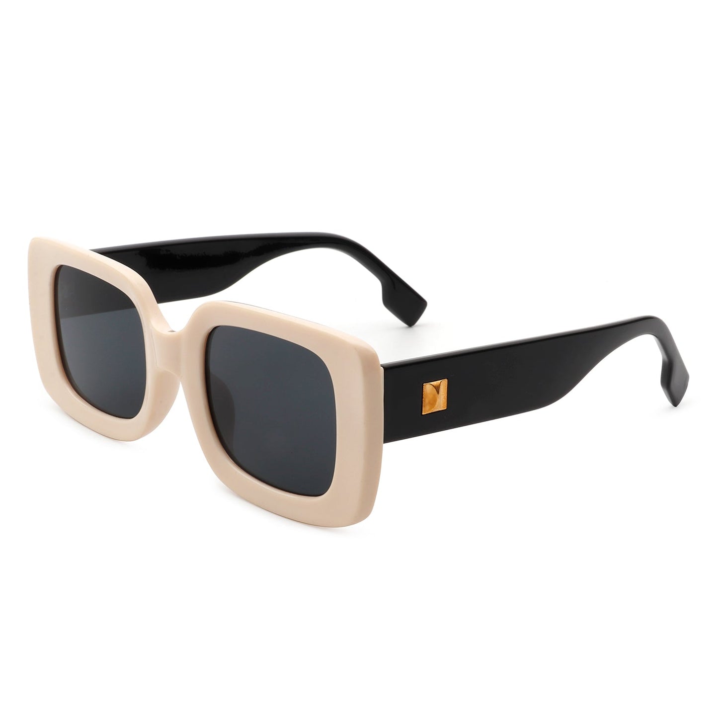 Jadestone - Square Retro Flat Top Sunglasses
