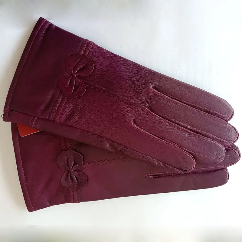 Genuine Leather Winter Warm Glove
