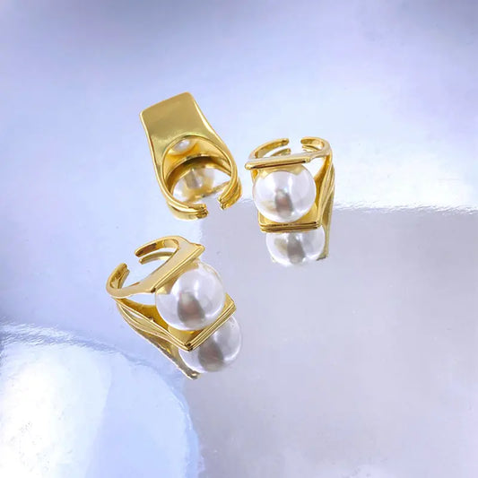 Geometric Design Statement Ring