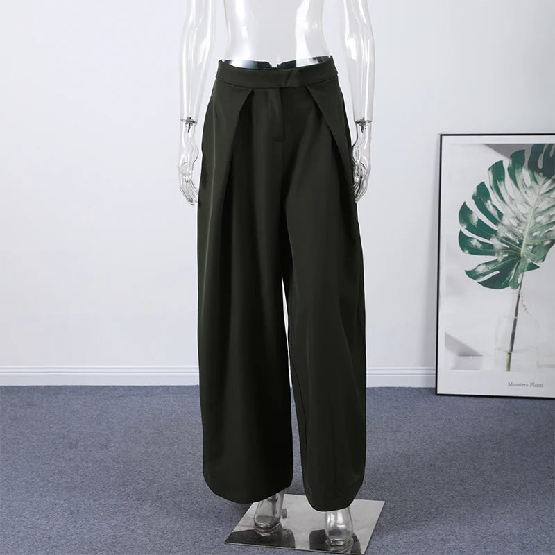 Casual Striped Loose Pants