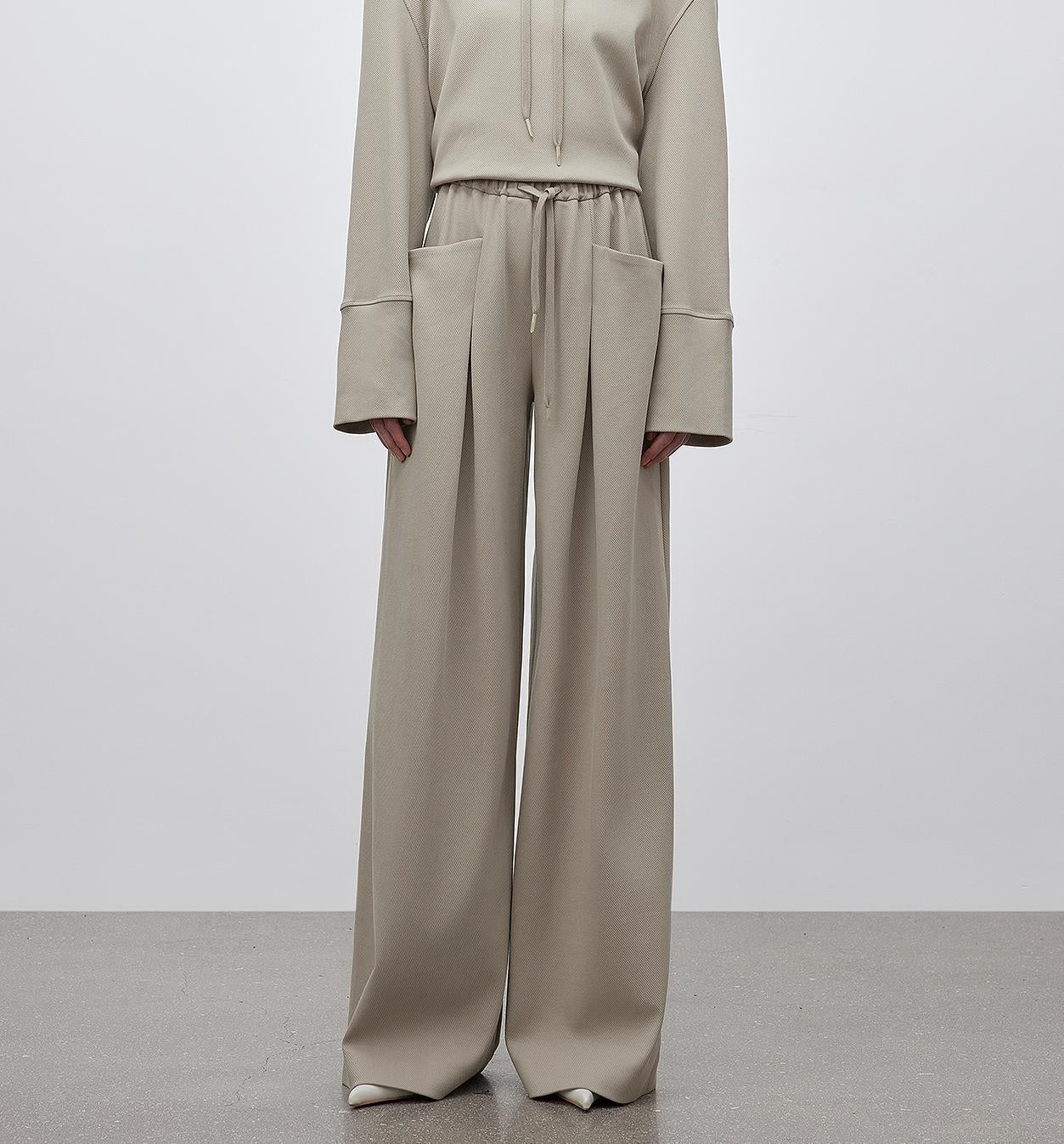 "Time Travel" Short-Hooded Sweatshirt Autumn and Winter Casual Sweatpants