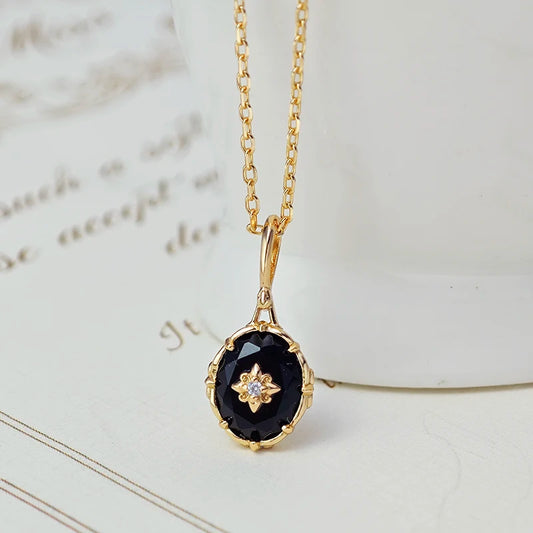 Vintage Natural Agate Necklace