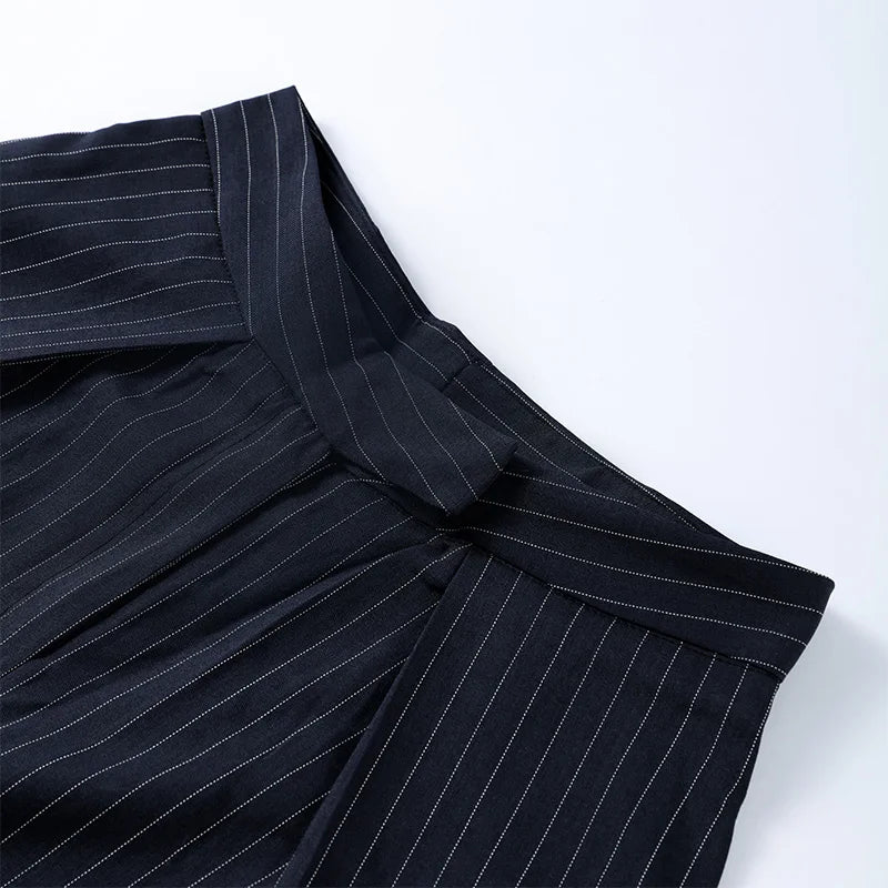 Casual Striped Loose Pants