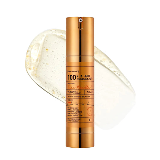 VT Cica Vita-Reedle Serum with Vitamin Capsules for Hydrated Skin 1.69Fl Oz